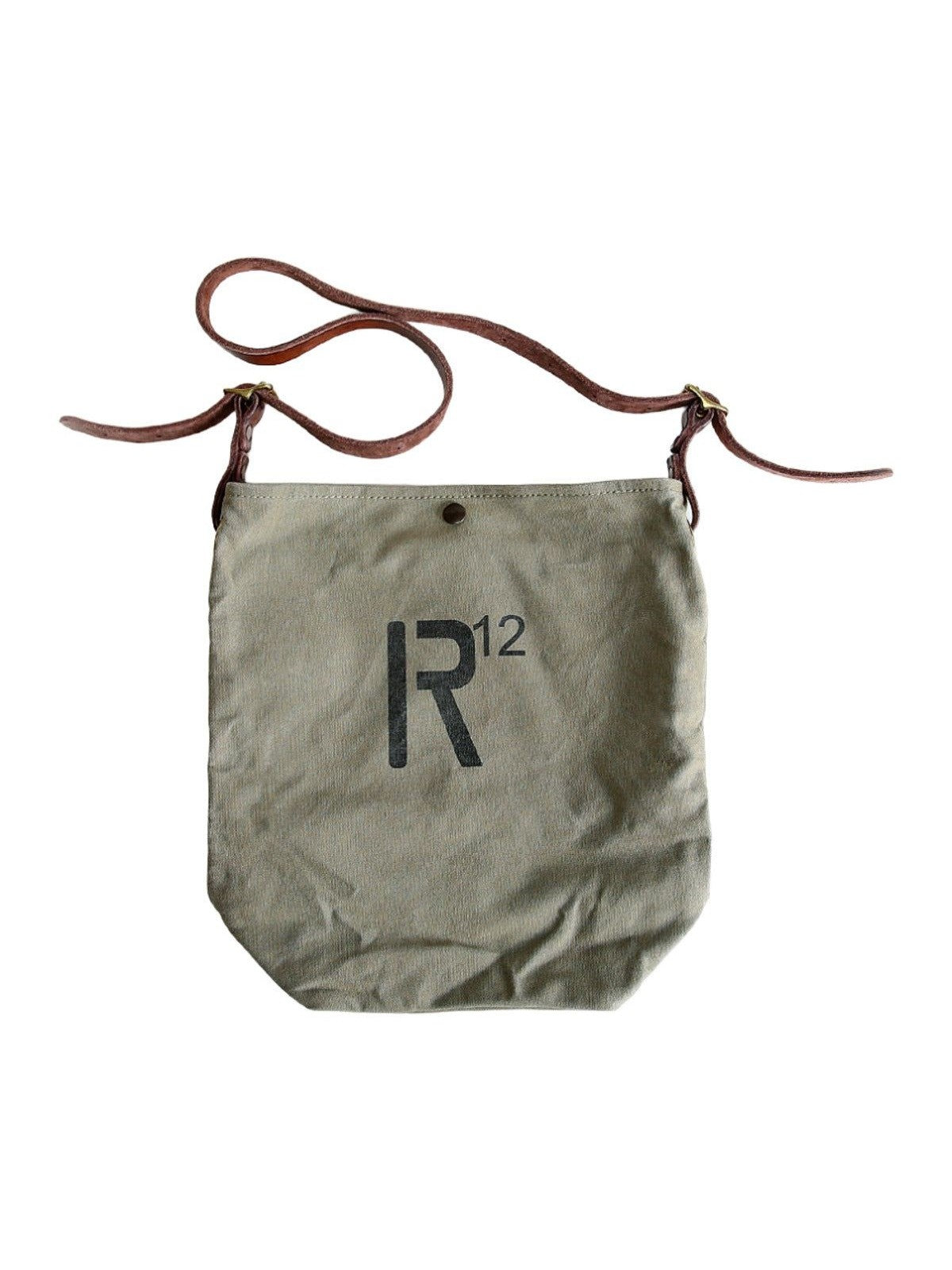 Washed Vintage Art Canvas Diagonal Cross Bag