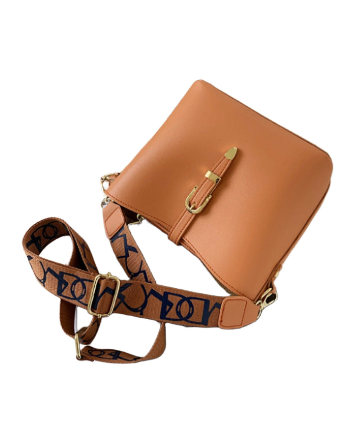Large Capacity Shoulder Bag Wide Strap Crossbody photo 8