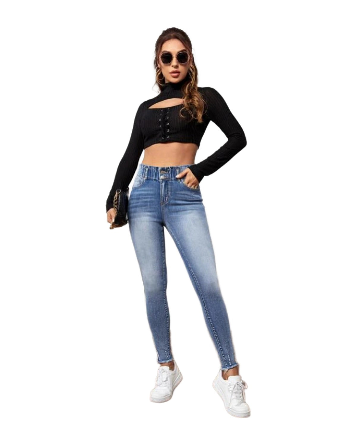 Jeans High Elastic Tight photo 1