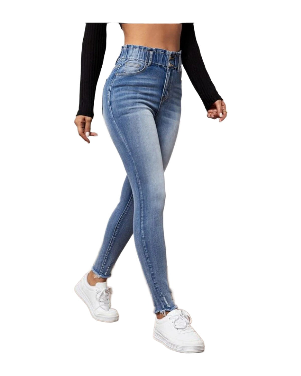 Jeans High Elastic Tight photo 8