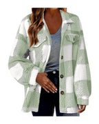 Lamb Fleece Jacket Button photo 3