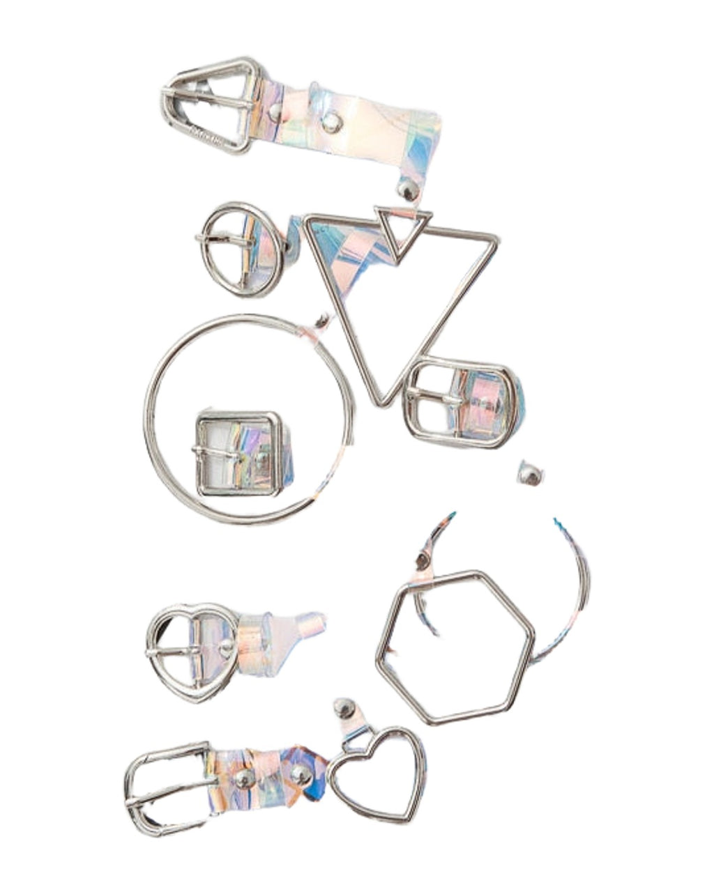 Laser Plastic Transparent Jeans photo 3