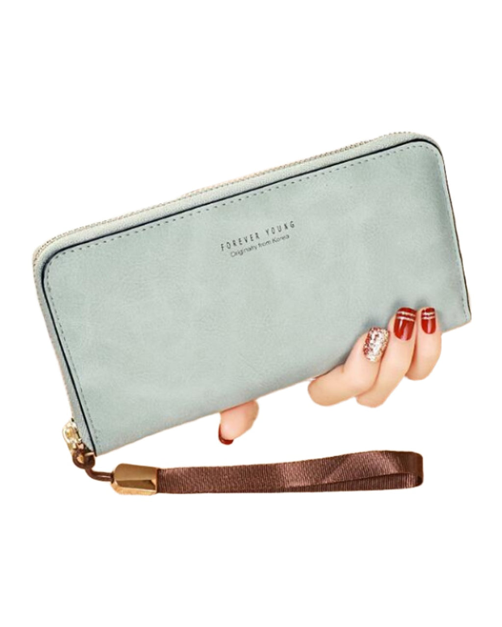 Maude Vegan Faux Leather Clutch photo 11