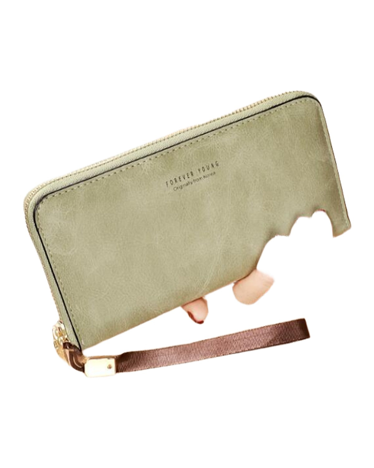 Maude Vegan Faux Leather Clutch photo 6