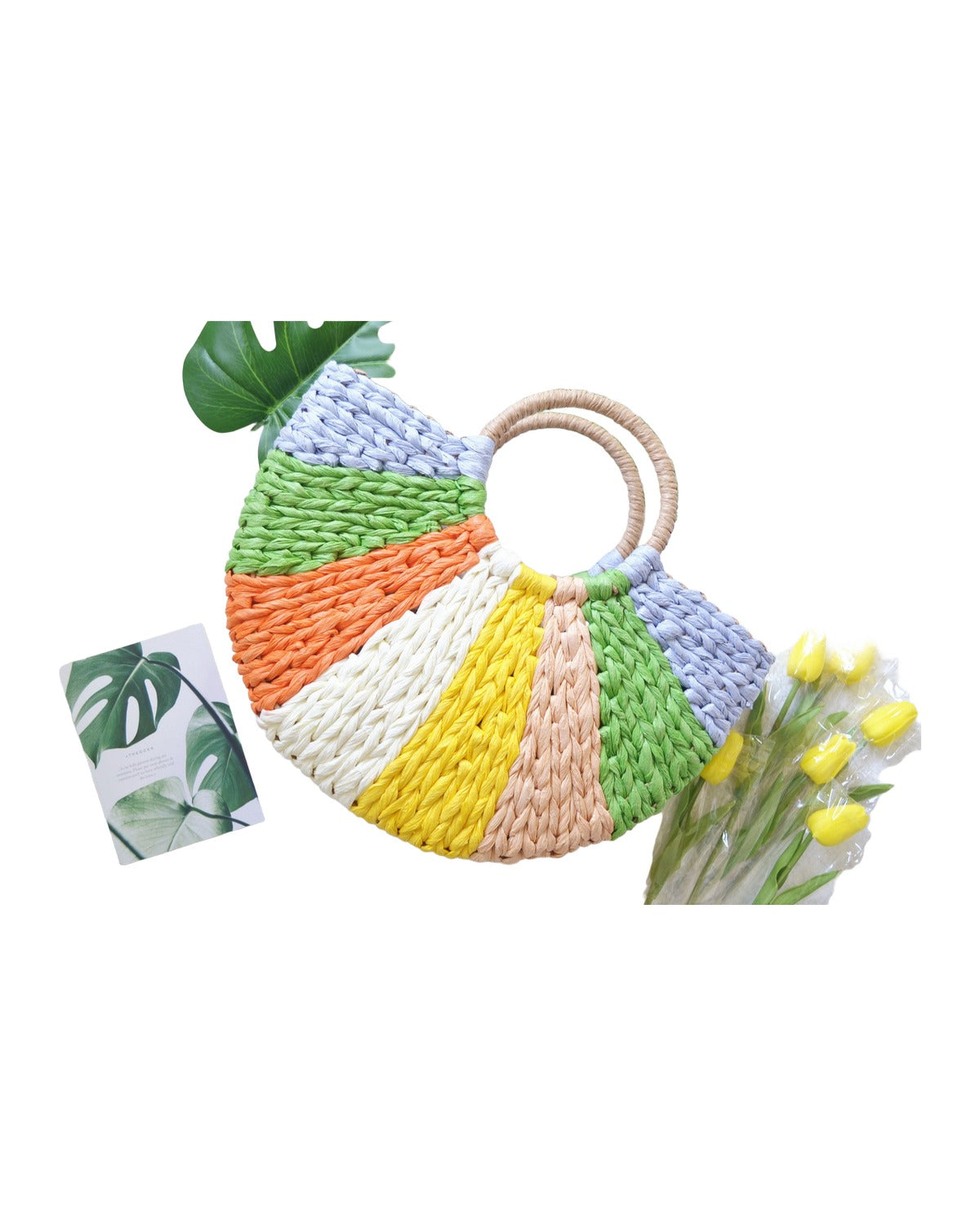 Mixed Woven Bag photo 6