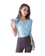 Summer Short Sleeve Mesh Top photo 5