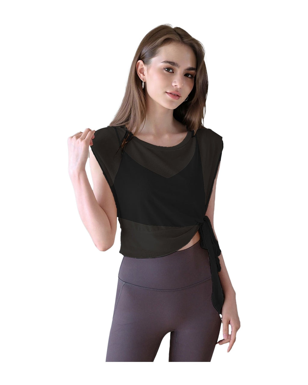 Summer Short Sleeve Mesh Top photo 9