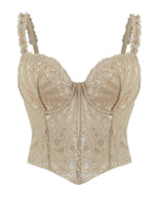 Corset Asymmetrical Floral Vest photo 1