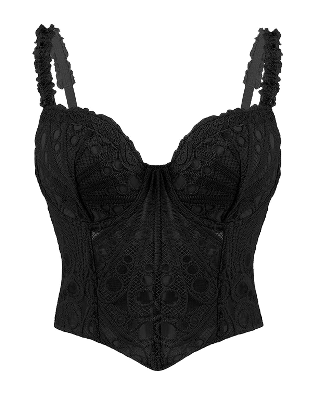 Corset Asymmetrical Floral Vest photo 4