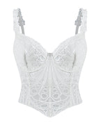 Corset Asymmetrical Floral Vest photo 6
