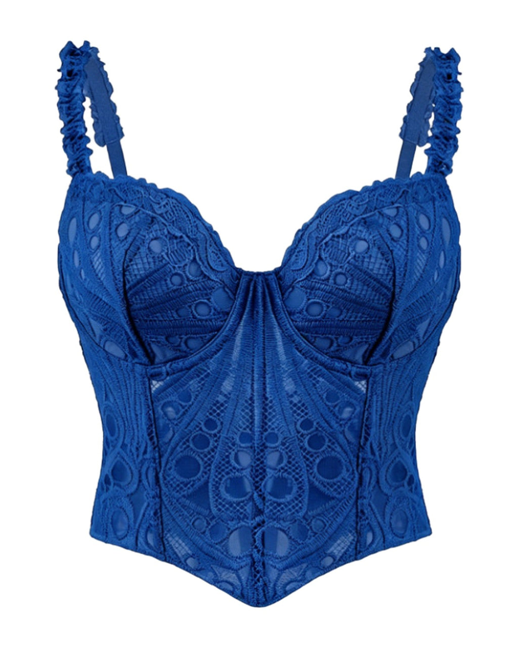 Corset Asymmetrical Floral Vest photo 8