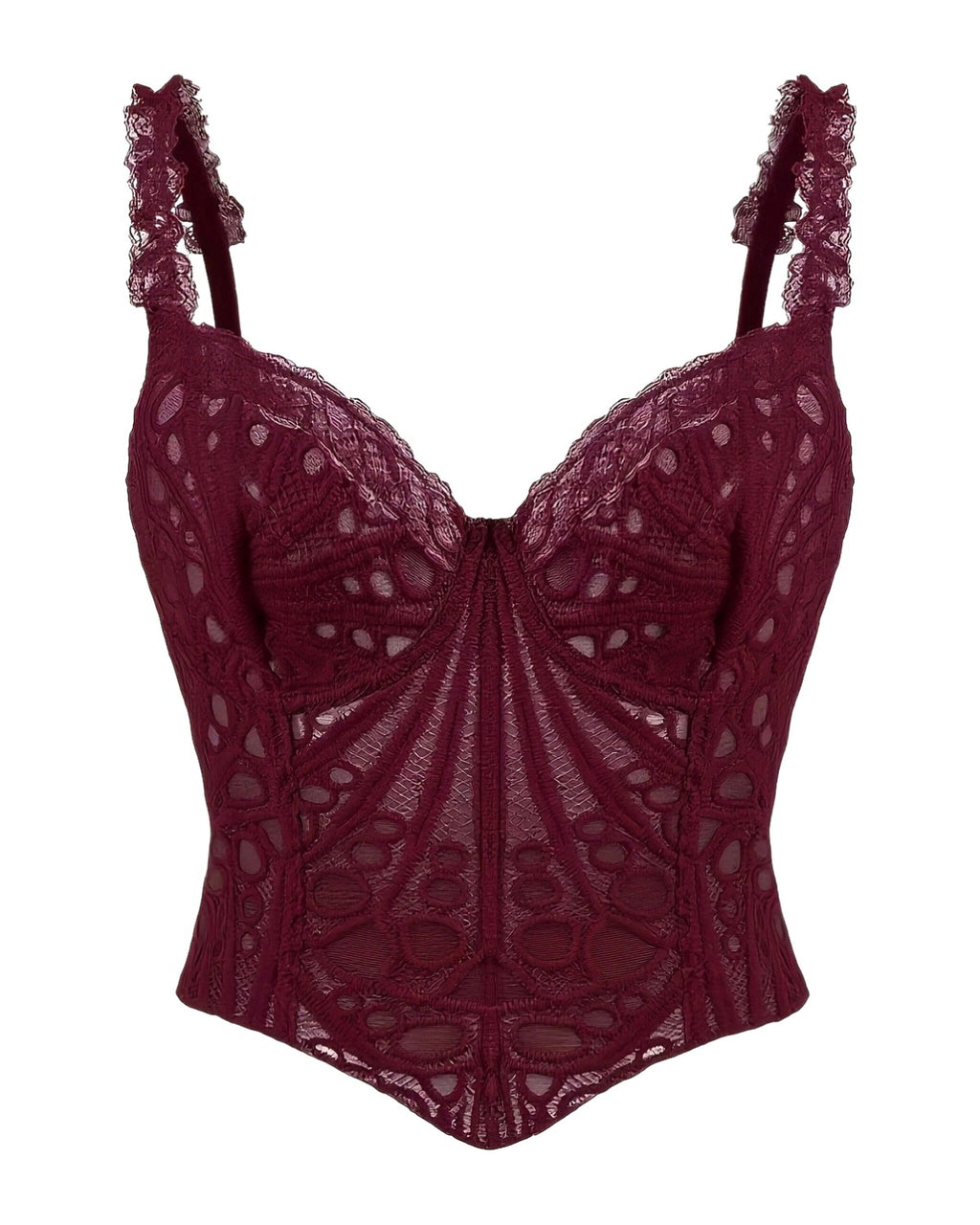 Corset Asymmetrical Floral Vest photo 9