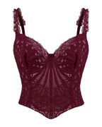 Corset Asymmetrical Floral Vest photo 9