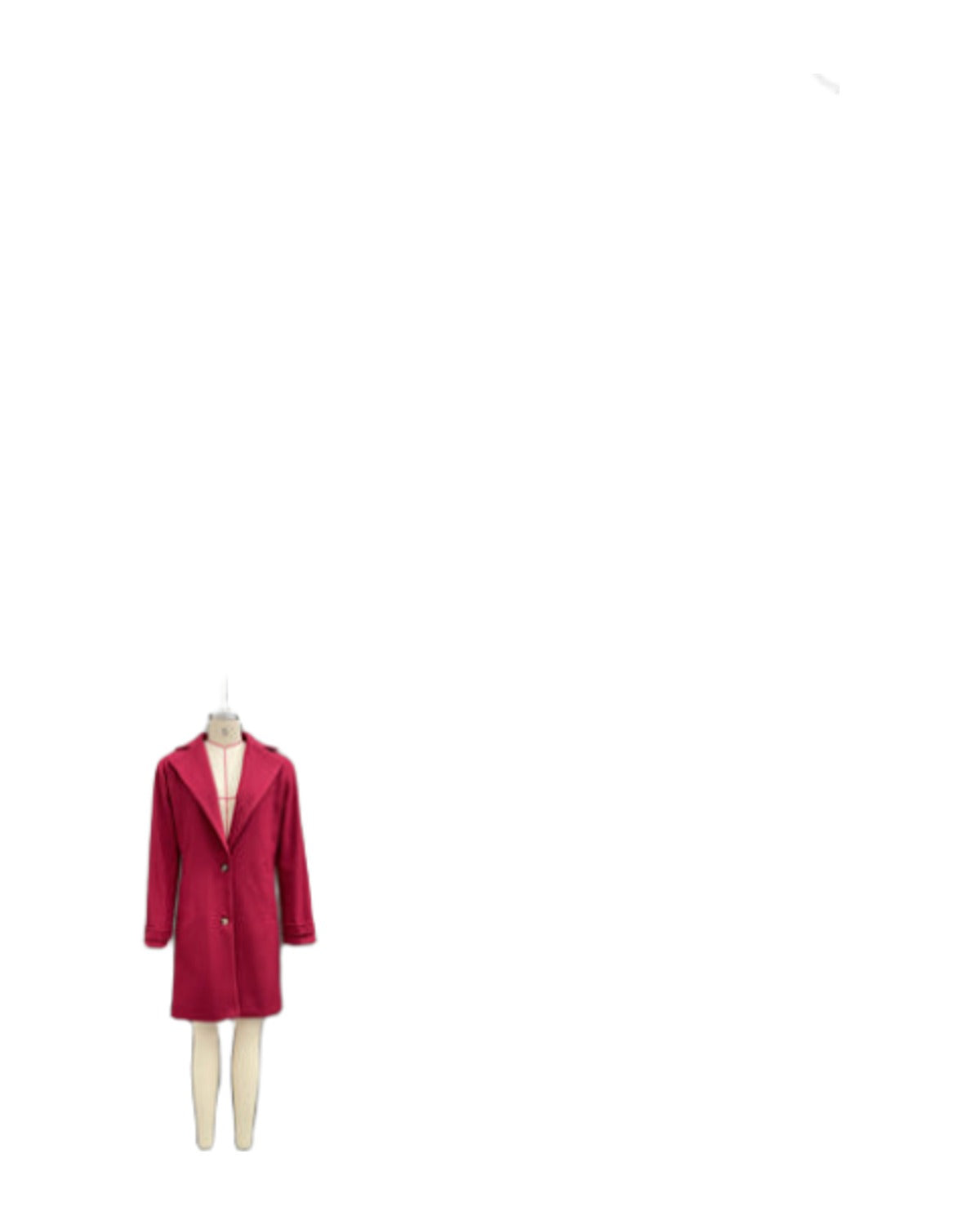 2026 Autumn Winter Retro Casual Mid-length Lapel Coat Woolen photo 9