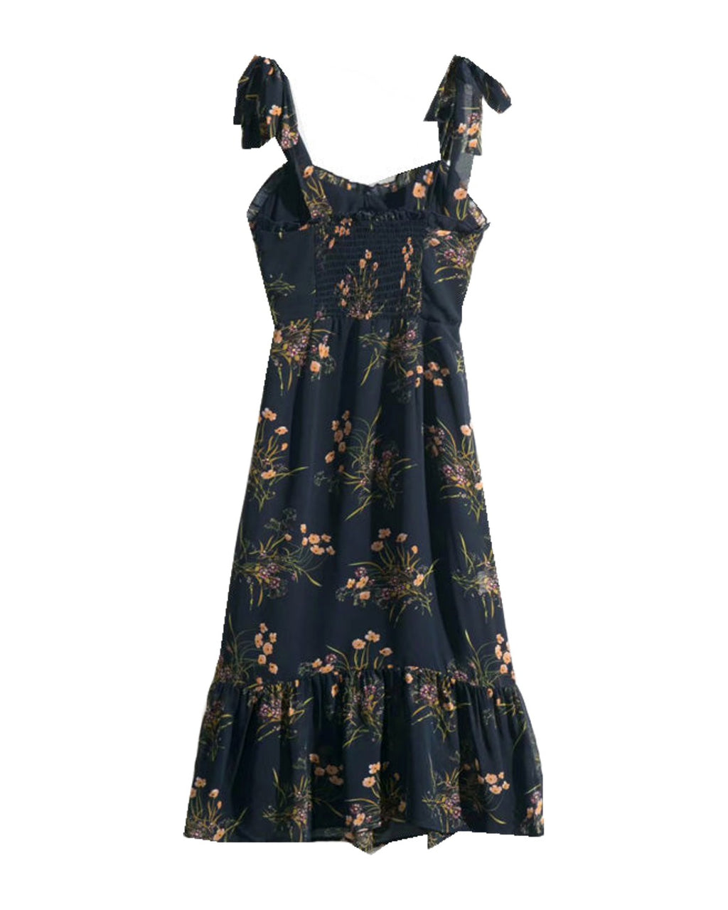 V-neck Ruffled Dress photo 1
