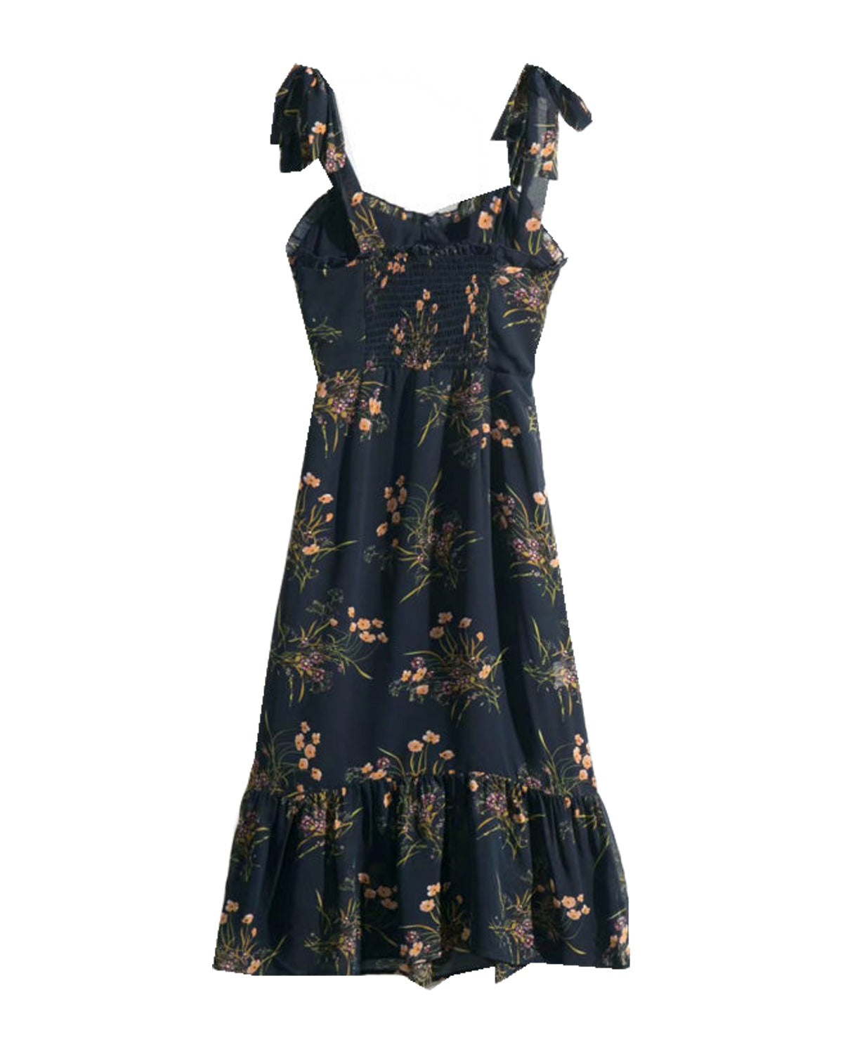 V-neck Ruffled Dress photo 3