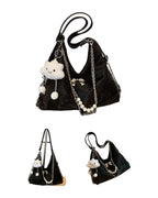 Large Capacity Spring Shoulder Bag Texture photo 11