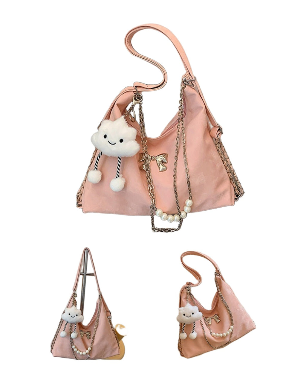 Large Capacity Spring Shoulder Bag Texture photo 18