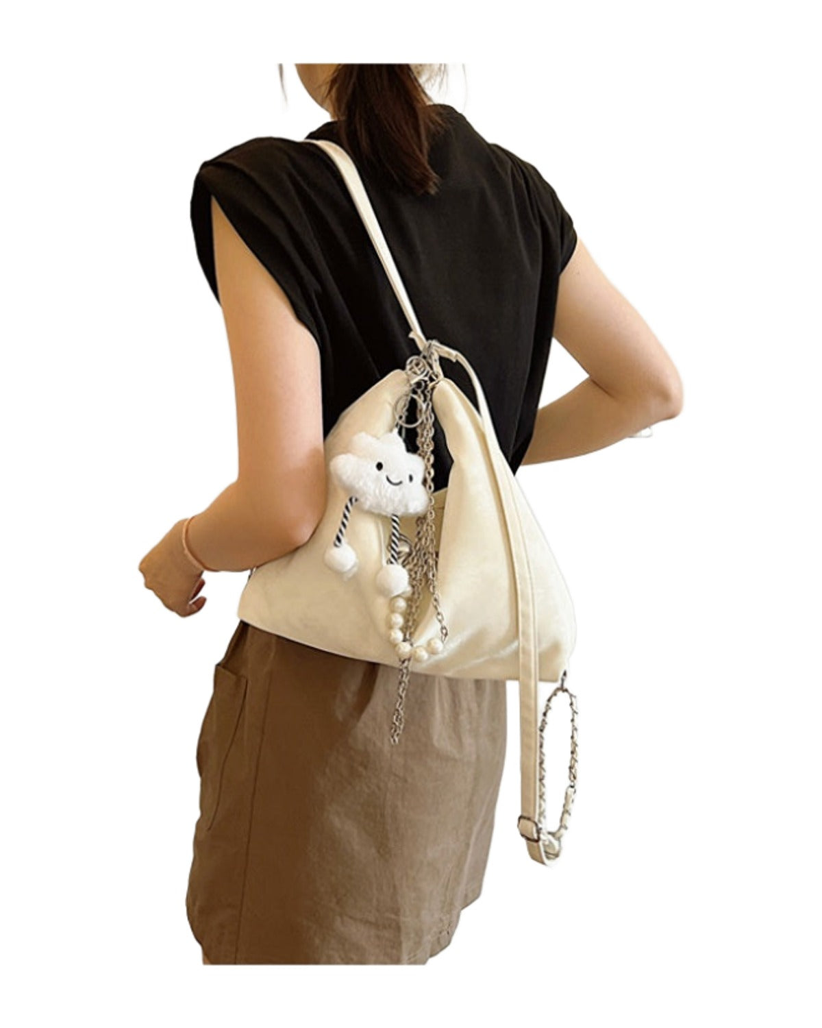Large Capacity Spring Shoulder Bag Texture photo 25