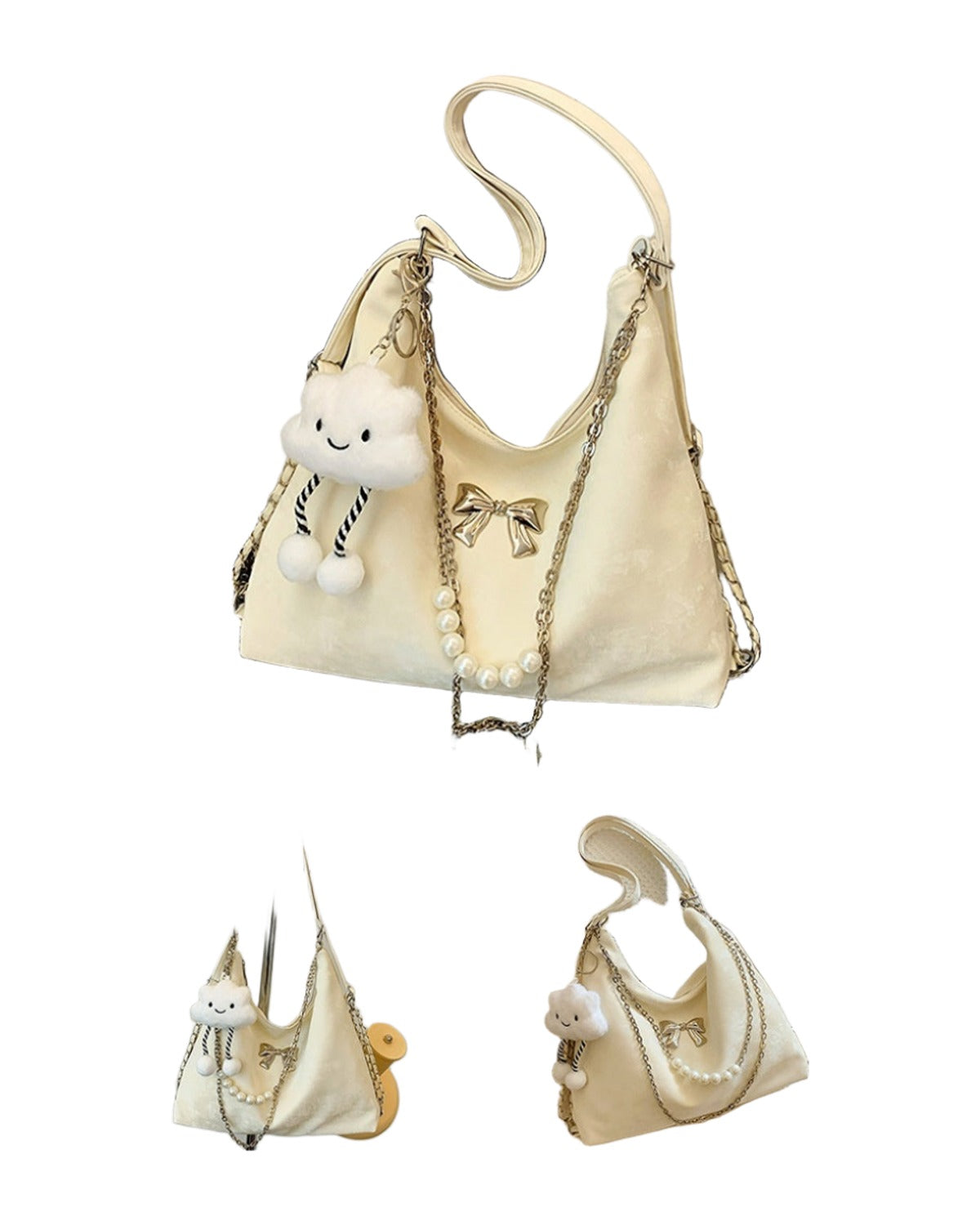 Large Capacity Spring Shoulder Bag Texture photo 37