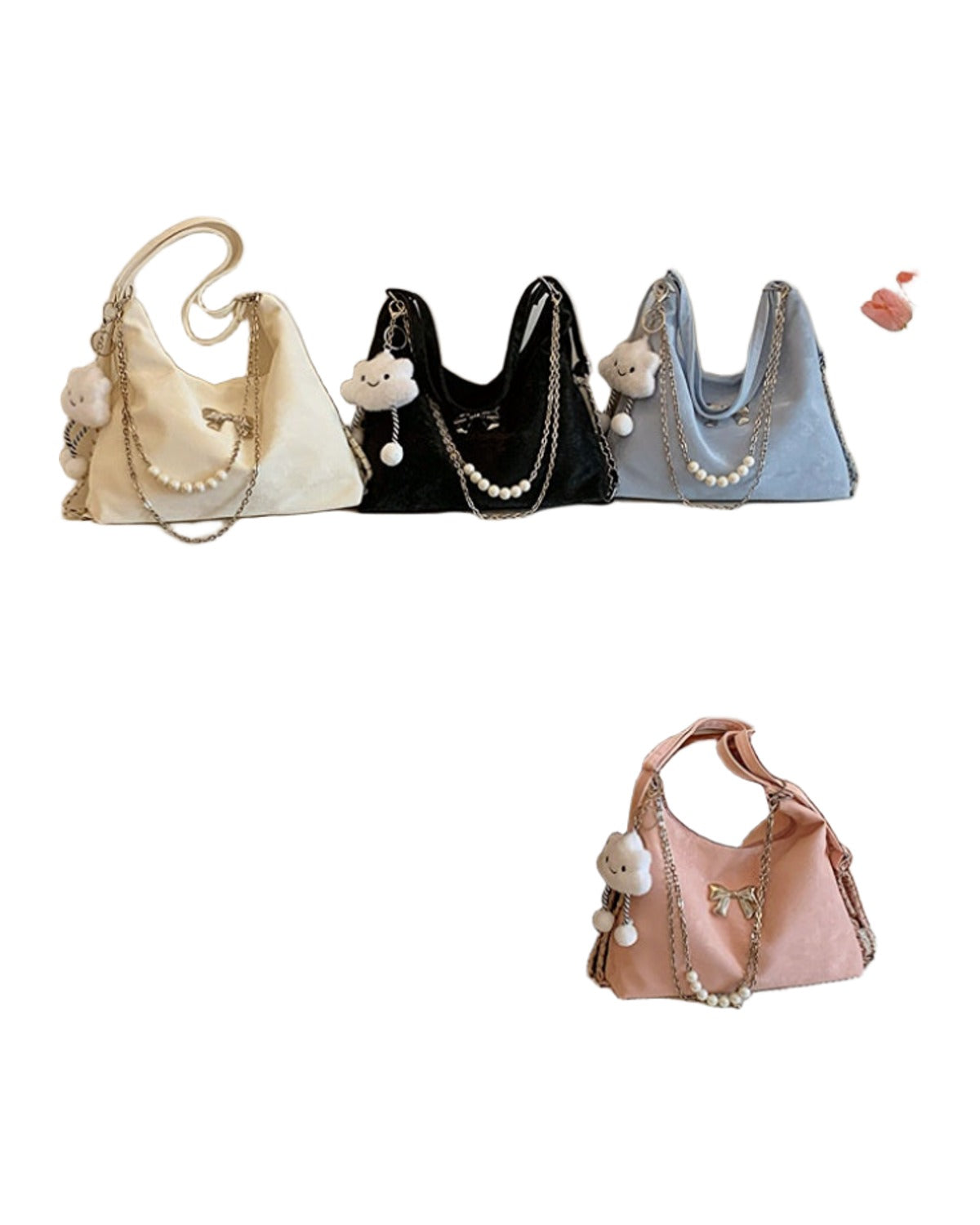Large Capacity Spring Shoulder Bag Texture photo 6