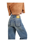 Wide Leg Jeans High Waist Baggy Straight Trousers photo 39