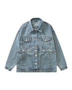 Vintage Denim Jacket Detachable Top photo 9