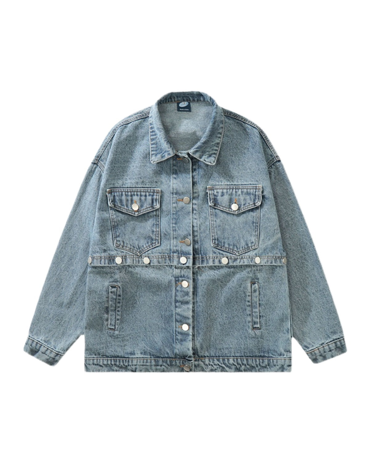 Vintage Denim Jacket Detachable Top photo 9