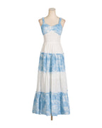 Print High Waist Slim Dress photo 5