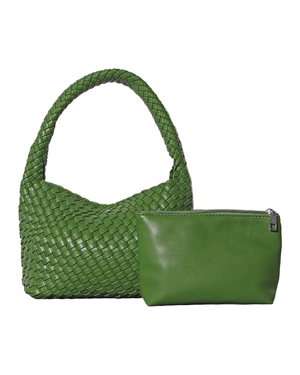 Handmade Shoulder Soft Leather Hand Carrying Woven Bag photo 1