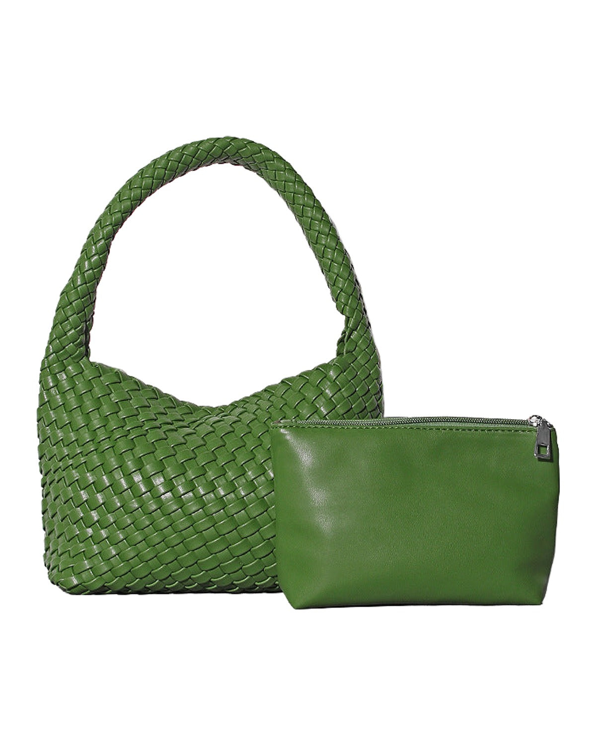 Handmade Shoulder Soft Leather Hand Carrying Woven Bag photo 1