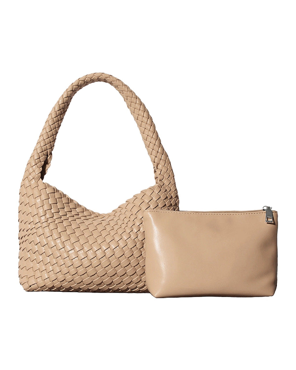 Handmade Shoulder Soft Leather Hand Carrying Woven Bag photo 2