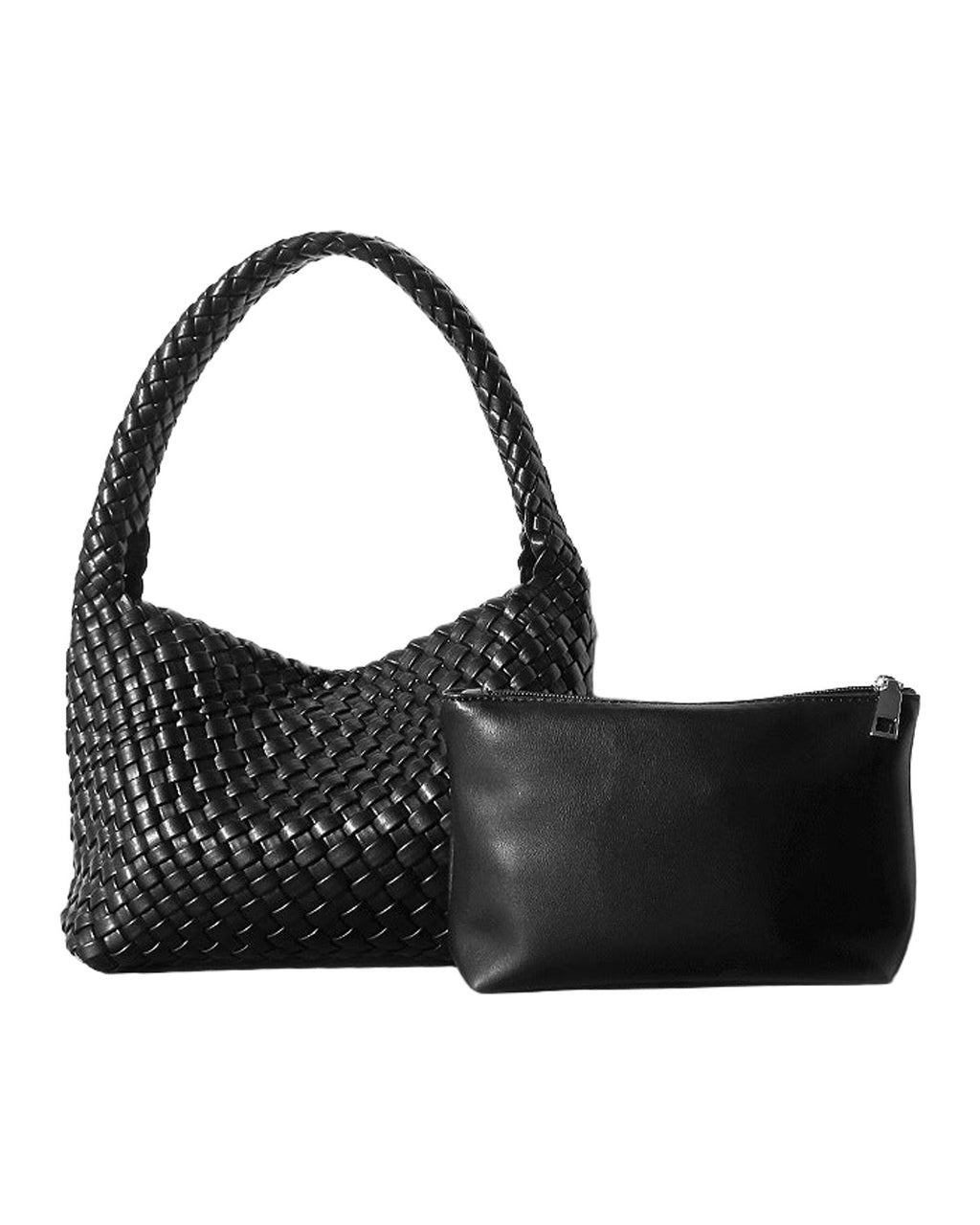 Handmade Shoulder Soft Leather Hand Carrying Woven Bag photo 3