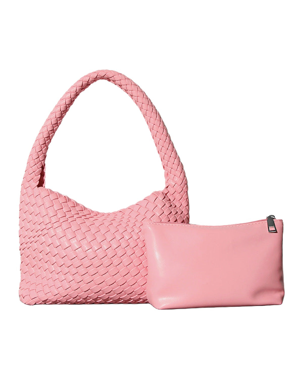 Handmade Shoulder Soft Leather Hand Carrying Woven Bag photo 5