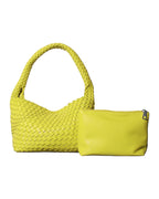 Handmade Shoulder Soft Leather Hand Carrying Woven Bag photo 6