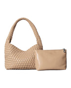 Handmade Shoulder Soft Leather Hand Carrying Woven Bag photo 8