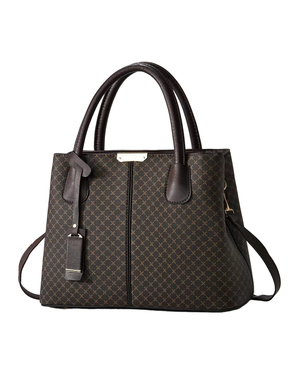 Printed Tote Crossbody Bag photo 1