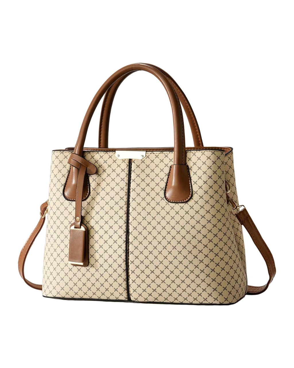 Printed Tote Crossbody Bag photo 3