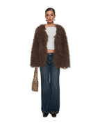 Coat Faux Fur Jacket photo 4