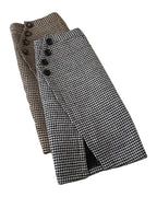 Houndstooth Midi Skirt photo 1