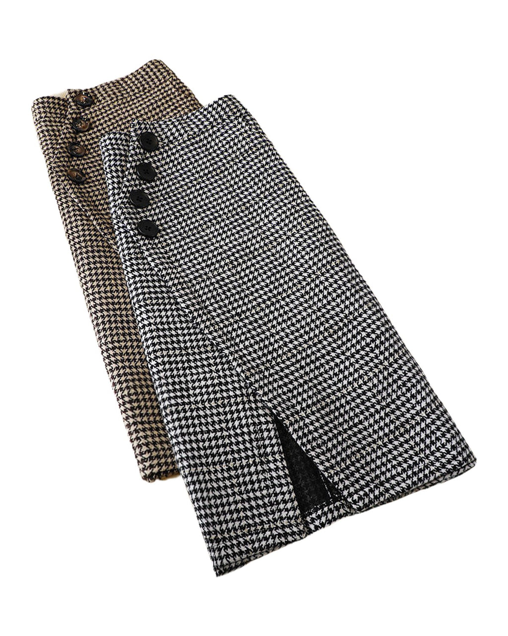 Houndstooth Midi Skirt photo 7