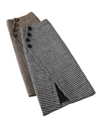 Houndstooth Midi Skirt photo 7