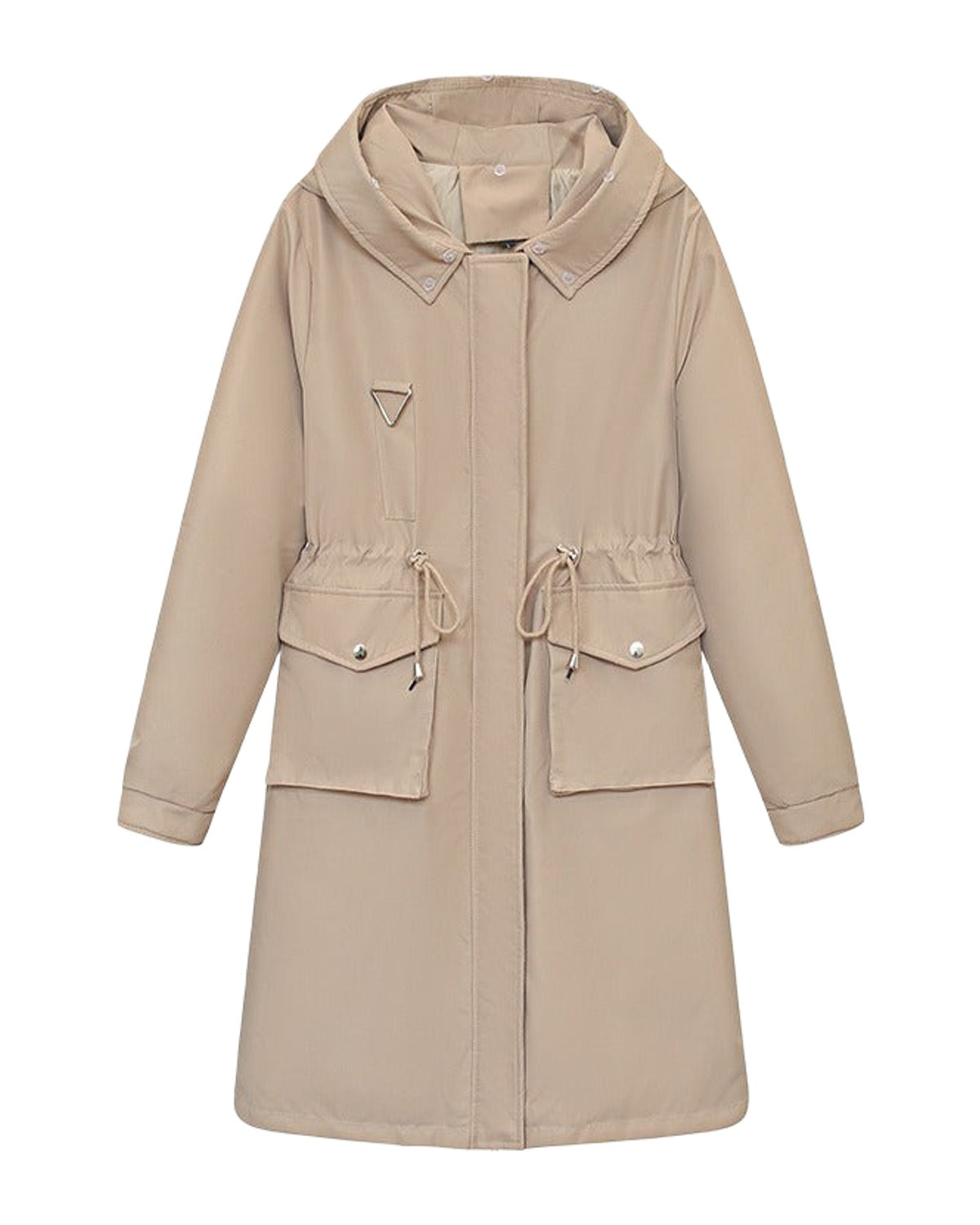 Parka Overknee Long Cotton Coat Jacket Trench photo 5