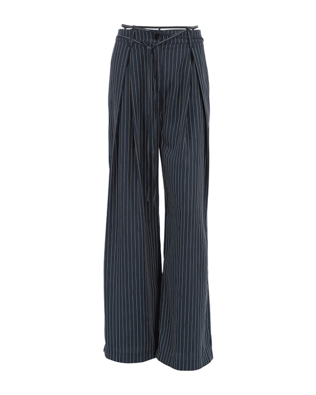 High Waist Striped Baggy Pants photo 1