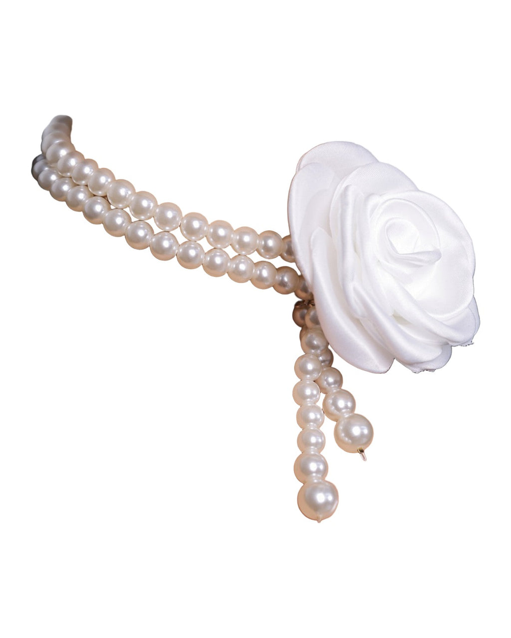 Pearl Necklace Evening Dress Accessories Flower Clavicle photo 2