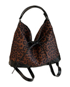 Leopard Print Large Capacity Backpack Three-purpose photo 4