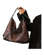 Leopard Print Large Capacity Backpack Three-purpose photo 6