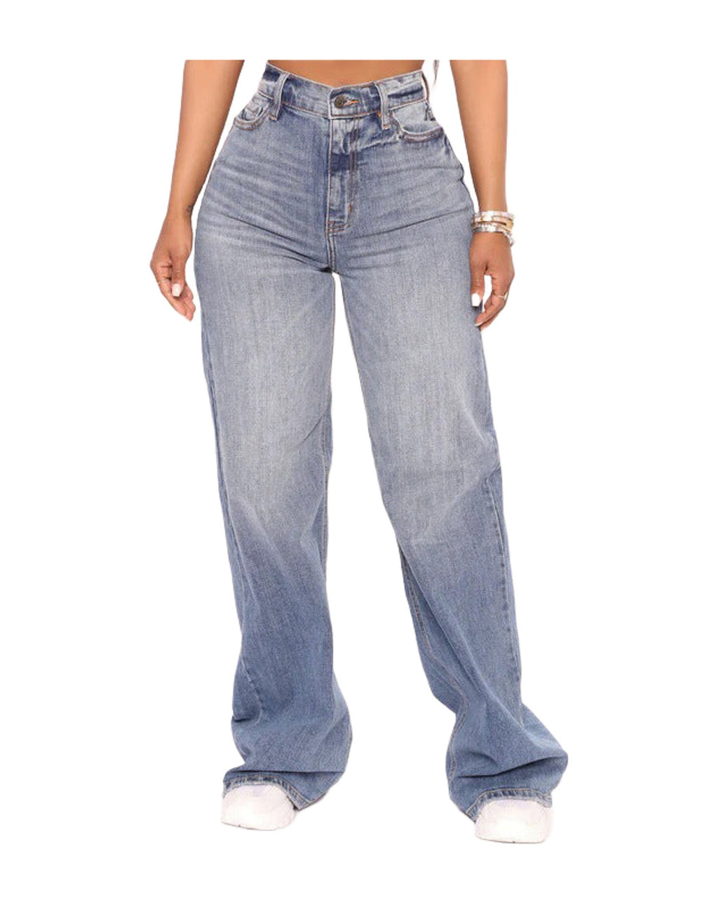 Casual Loose Wide-leg Jeans photo 3