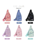 One-shoulder Crossbody Backpack Oxford Cloth Chest Bag photo 1