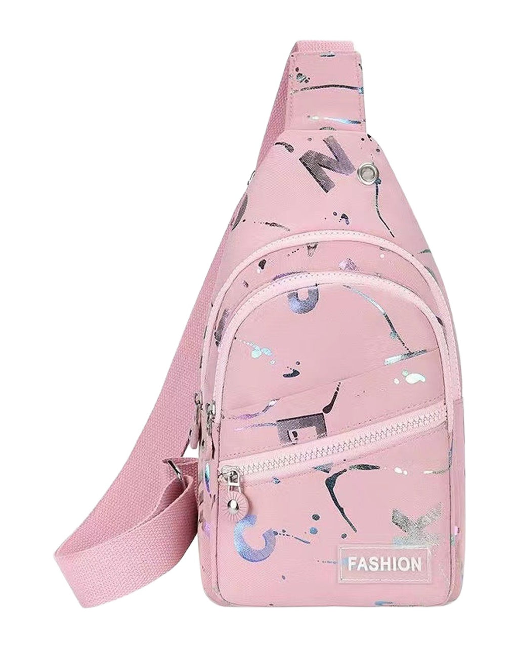 One-shoulder Crossbody Backpack Oxford Cloth Chest Bag photo 3